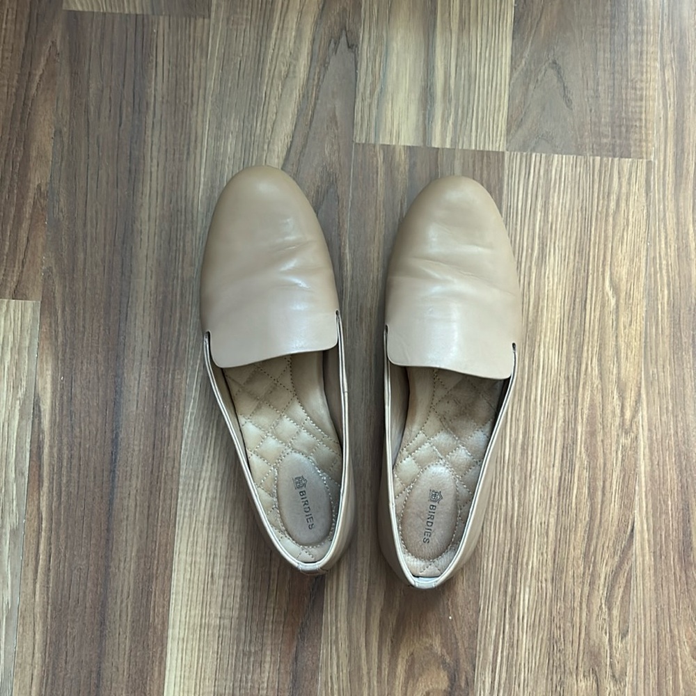 Leather Birdies Loafers